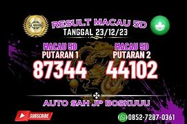 Prediksi Macau 5D Hari Ini